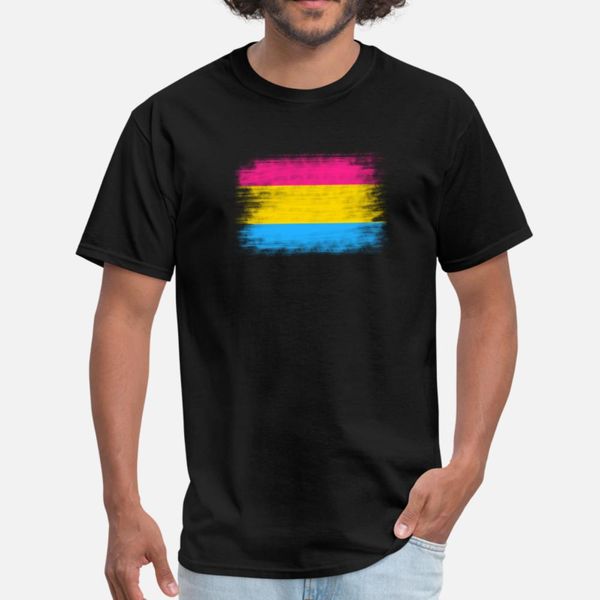 

gay pride pridepansexual flag pride t shirt men designing short sleeve round neck basic solid famous basic spring autumn slim shirt