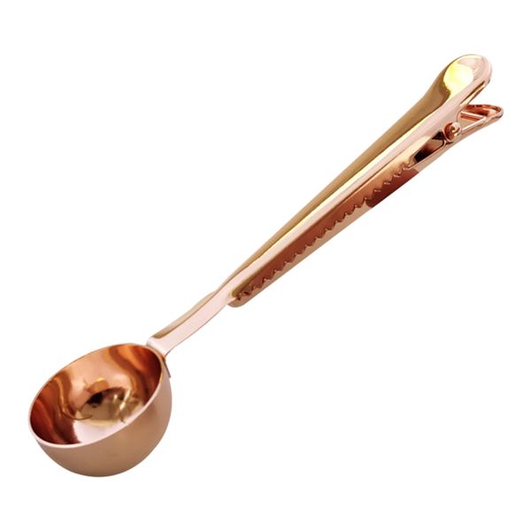 

multi function stainless steel with clip tableware coffee scoop instant drinks