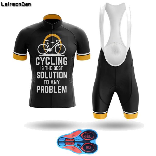 

новые 100% полиэстер pro задействуя джерси мужчины set mtb одежда спортивная одежда велосипеды майо ropa ciclismo велоспорт kit 9d гель ковр, Black;blue