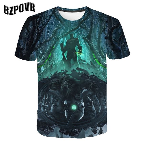 

punk marvel print 3d print shirts harajuku humor comics men clothing