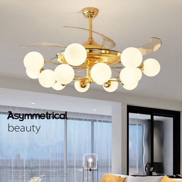 

electric fans led ceiling fan classic restaurant lighting modern minimalist bedroom household integrated with lights