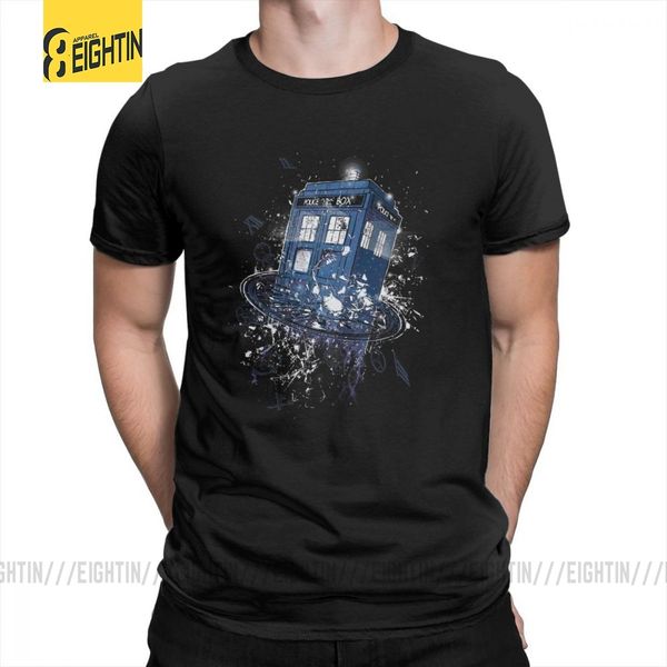 

breaking the time doctor who t shirt big size short sleeve tshirt men pp rock o-neck cotton t shirts fitness men