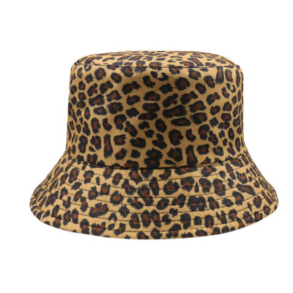 

direct bucket fisherman print 2019 animal caps brown hats foxmother leopard fishing women factory jmqeb beidiensport, Black;white