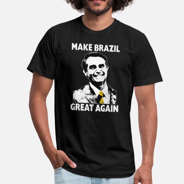 

bolsonaro 2018 presidente brazilian t shirt men customized short sleeve o neck solid color gift comfortable summer style novelty shirt