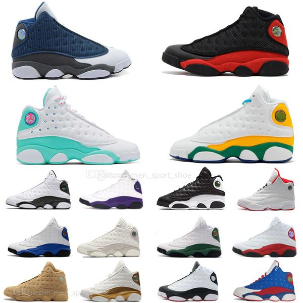 

2020 new 13 13s flints bred cny men basketball shoes hyper royal he got game pink court purple lakers mens sports designer sneakers