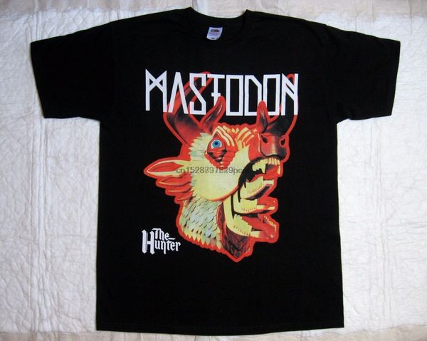 

mastodon the hunter progressive stoner metal lethargy rare black t shirt(1