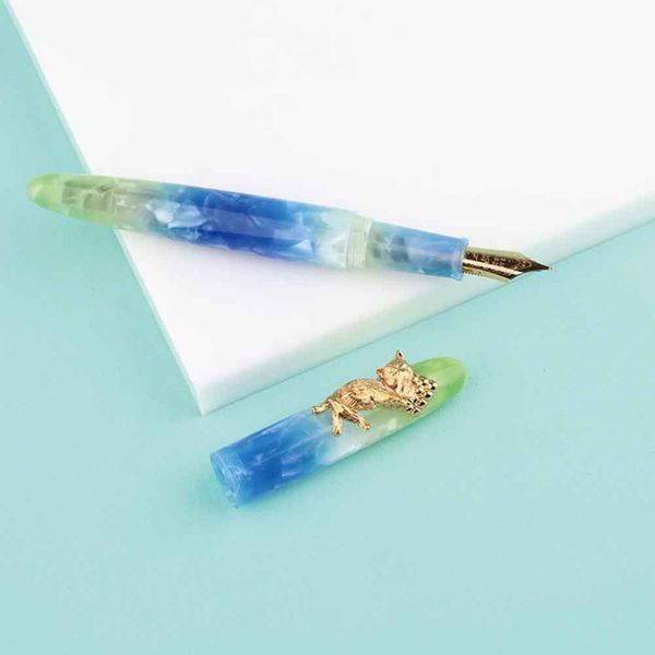 

school office gift 0.4-0.6mm fine nib fashion cat ornament business fountain pen