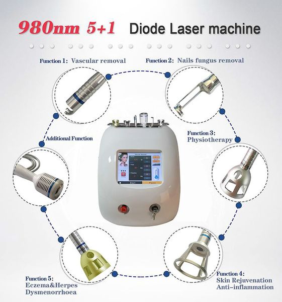 

ce medical laser beauty equipment 30w 5 in 1 980nm diode laser vascular removal beauty machine ing