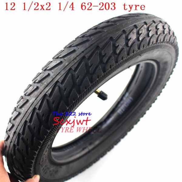 

motorcycle wheels & tires 12 1/2 x 2 1/4 62-203 tire inner tube fits many gas electric scooters and e-bike folding bicycle 1/2x2 wheel tyre