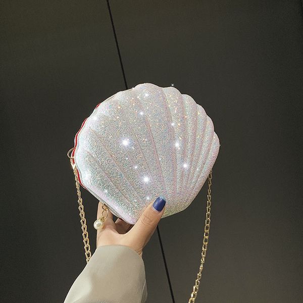 

bag women 2020 summer new shoulder bag cute sequined mini shell tide diagonal accessory shoulder cross body bags