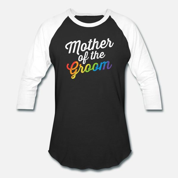 

mother of the groom lgbt gay lesbian wedding gift for mom t shirt men design 100% cotton euro size s-3xl graphic fashion normal shirt