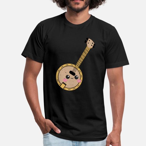 

kawaii banjo t shirt men personalized short sleeve plus size 3xl gift casual spring vintage shirt