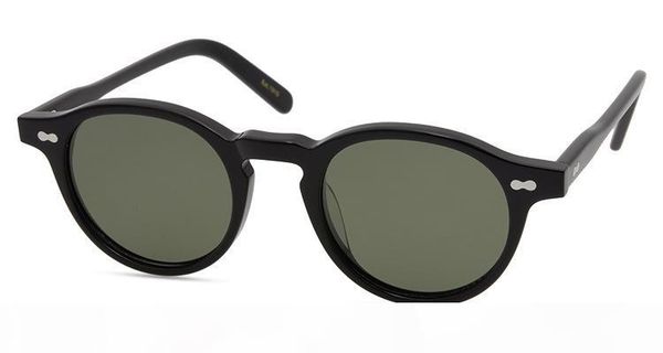 

fashion brand men women sunglasses retro round sunglasses men european miltzen style sunglasses for women sun glasses with glasses case, White;black