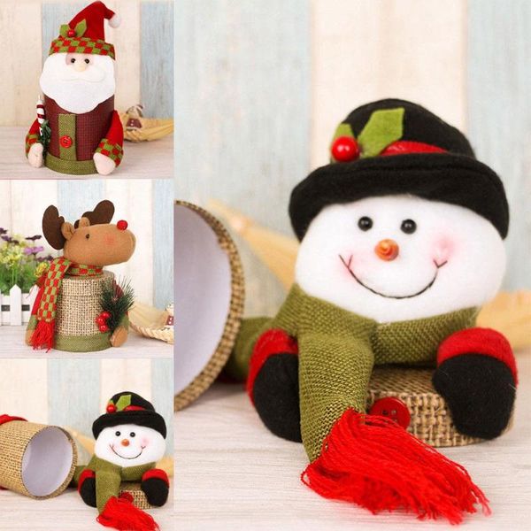 

christmas gift candy bottle box storage bags container festive party decor