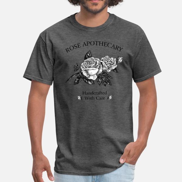 

rose apothecary t shirt men printed 100% cotton plus size 3xl pattern crazy new style spring pictures shirt