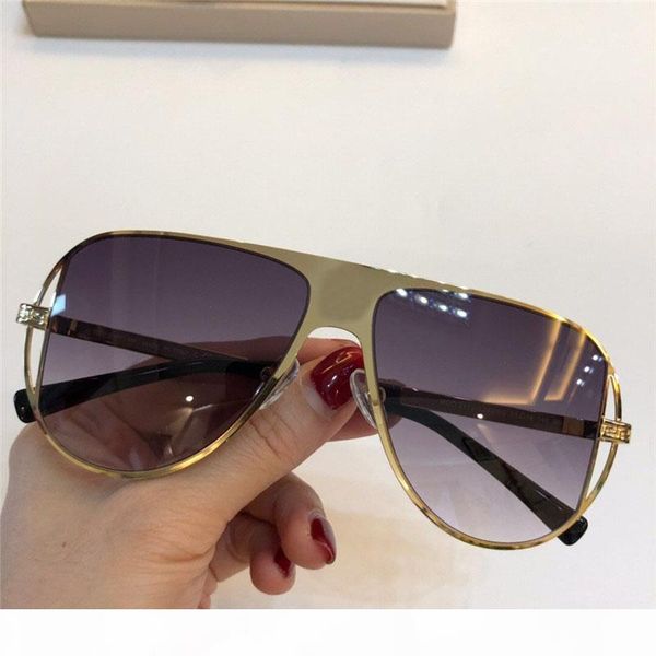 

new fashion designer sunglasses 2212 pilot simple frame popular style uv400 lens protection eyewear, White;black