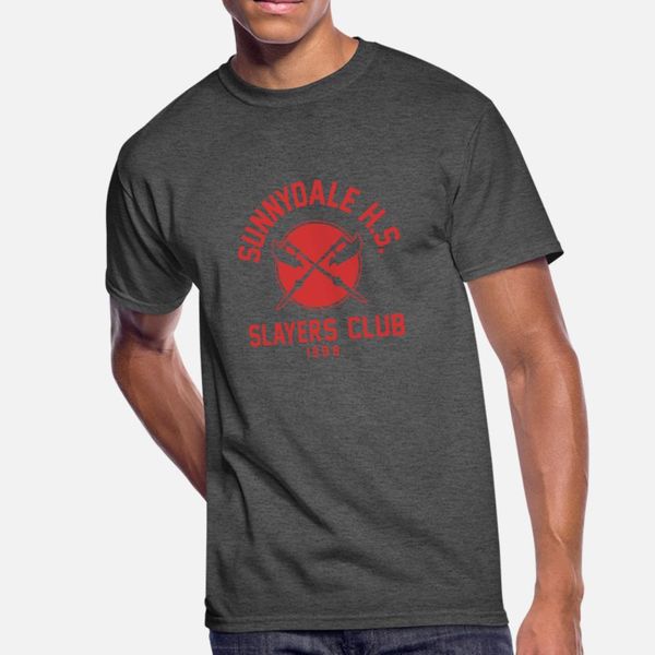 

sunnydale high school buffy slayers club t shirt men personalized 100% cotton s-xxxl novelty interesting authentic summer style shirt