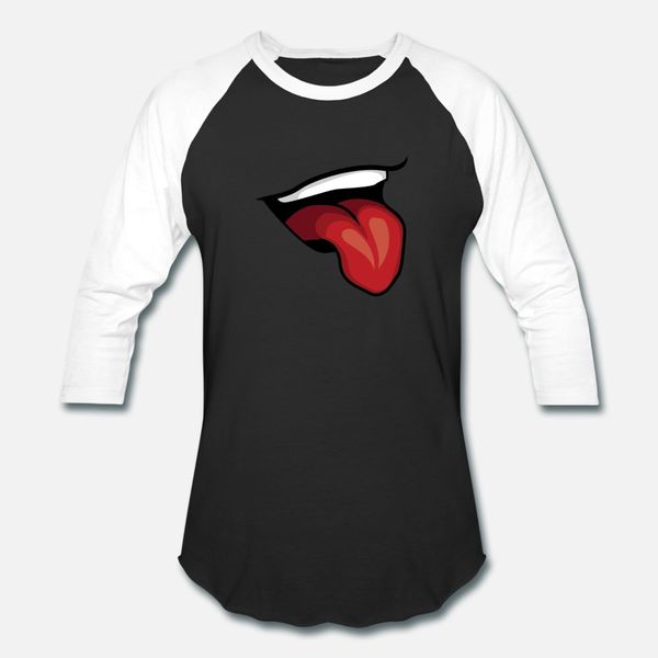 

kawaii ahegao mouth t shirt men knitted cotton s-xxxl basic solid crazy authentic summer leisure shirt