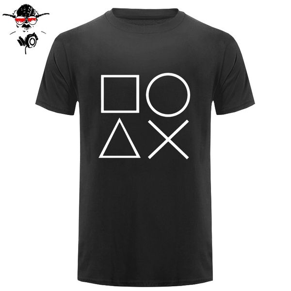 

playstation controller sign ps2 ps3 cool game creative mens men t shirt tshirt new casual t-shirt tee camisetas hombre