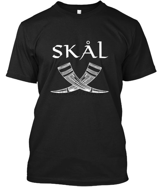 

men t shirt skal skol cheers viking drinking horn be women t-shirt