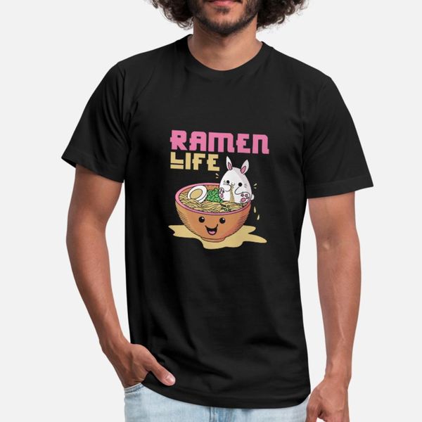 

funny ramen life t shirt men character tee shirt s-3xl novelty fit building spring autumn slim shirt