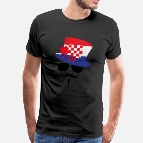 

хорватия go уса тенниска мужчины вязаная с коротким рукавом s-xxxl письмо подарков смешной весна осенью стандартной рубашка
