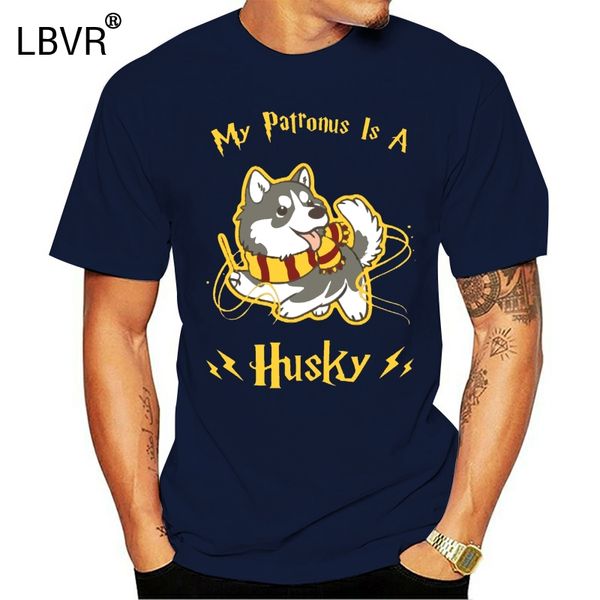 

brand my patronus is a husky shirt summer menshort sleeve t-shirt