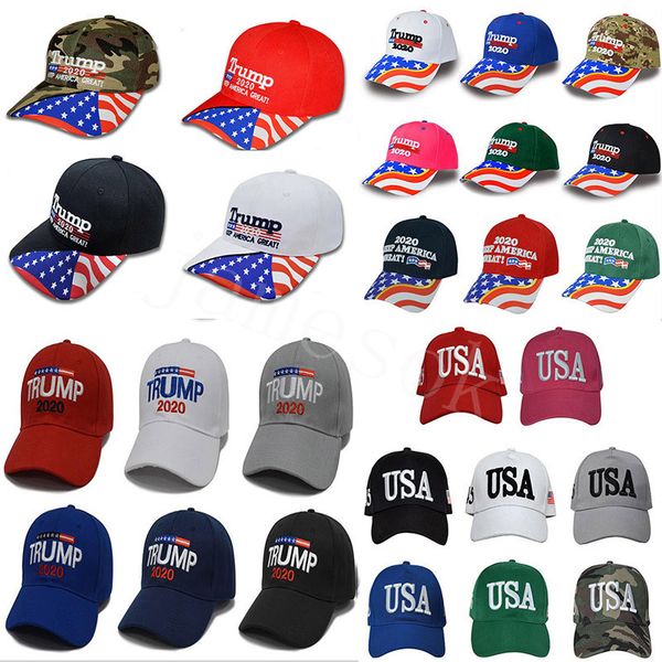 

trump baseball cap keep america great again caps 2020 campaign usa american flag hat embroidered party hats 38style bwc1000, Blue;gray