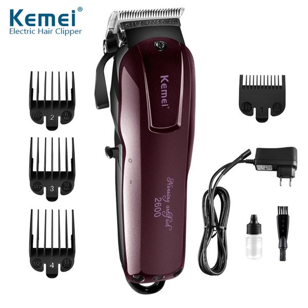 

100-240v kemei professional hair clipper electric hair trimmer powerful hair shaving machine cutting beard electric razor