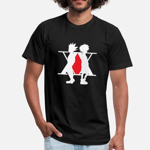 

hunter x hunter t shirt men printed cotton o neck pictures fit funny casual spring autumn family shirt