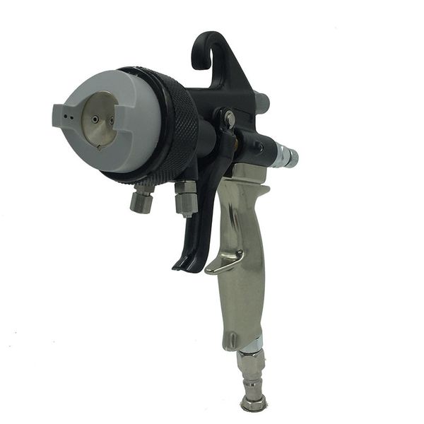 

высокое давление двойного сопло краскопульт автомобиль face paint gun chrome paint аэрограф