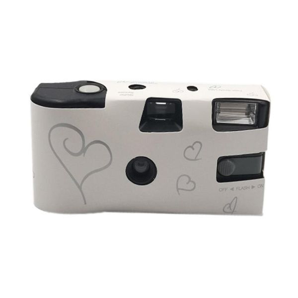 

36 ps 35mm power flash hd single use one time disposable film manual camera children's gifts party