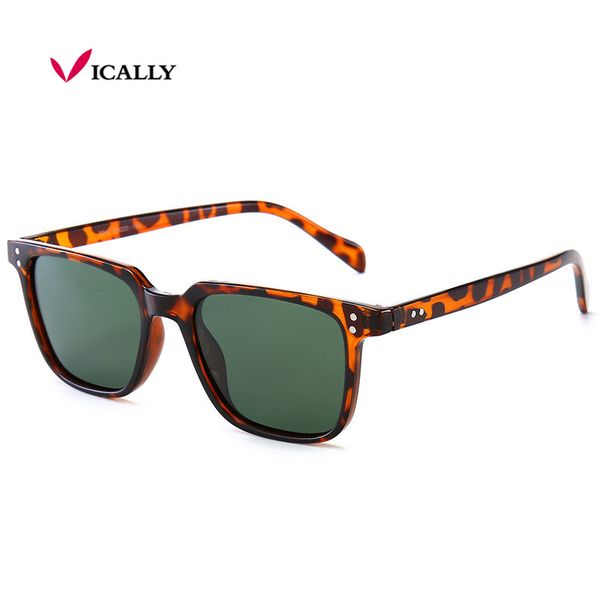 

fashion square sunglasses for men women retro designed driving sun glasses classic shades trendy eyewear uv400, White;black