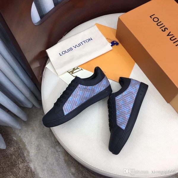 

2020 new men's and women's fashion casual sneakers, high-quality printed couple modelsaa, Red;white