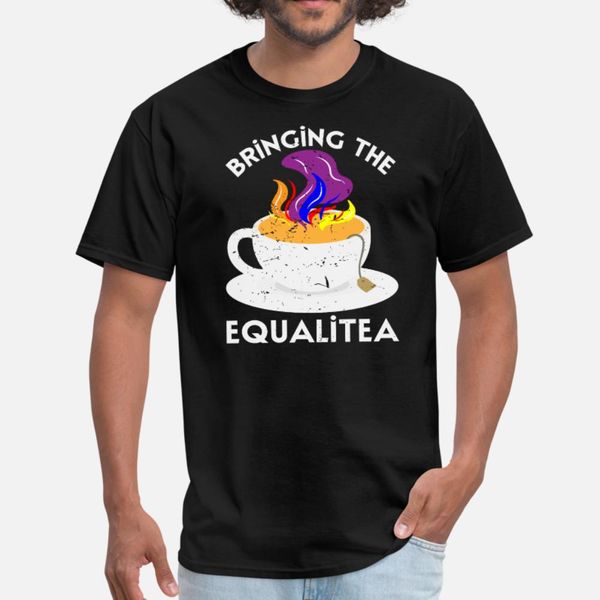 

bringing the equalitea lustiges lgbt gift t shirt men custom tee shirt round collar cool sunlight humor spring autumn family shirt