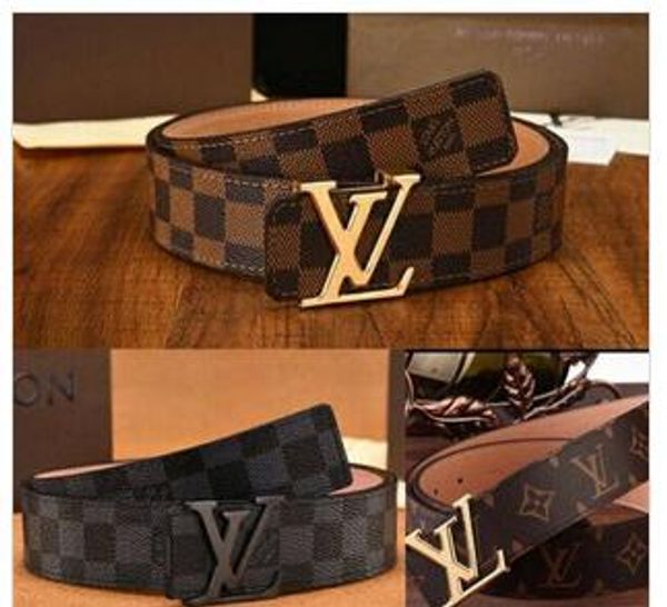 

2019 g for men and women fashion belt ehi220 gold and silver fashion leather belt 105-125 cm, Blue;gray