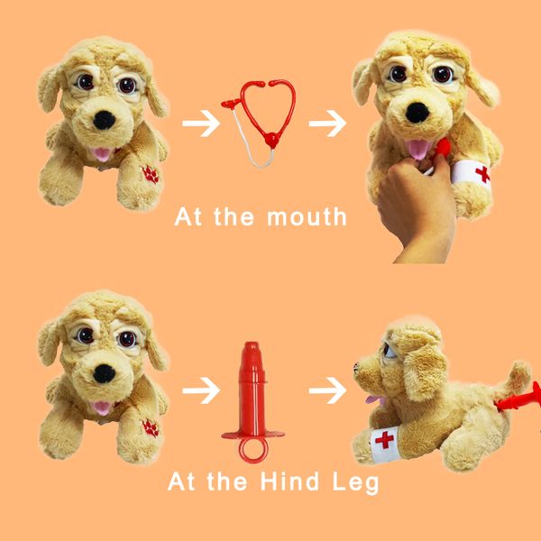 

children electric plush toy dog fun electric dog toy simulate pet keeping playhouse toy kid gift