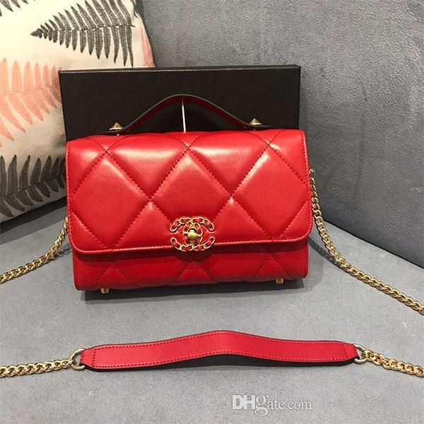 

women package crossbody classic bag fashion single shoulder bag diamond lattice leather travel chain bag shoulder bags black white red