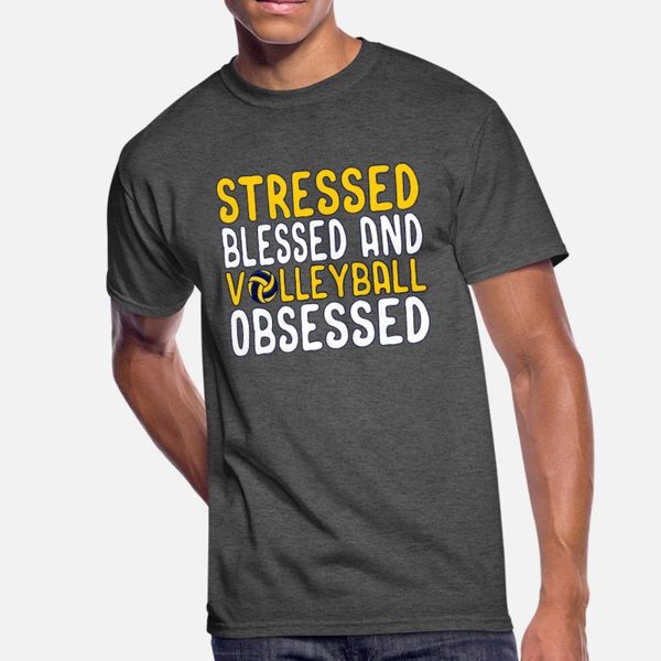 

подчеркнул блаженны волейбол obsessed волейбол футболка мужчины хлопок customize euro размер s-3xl отдых подарков юмор лето досуг рубашка