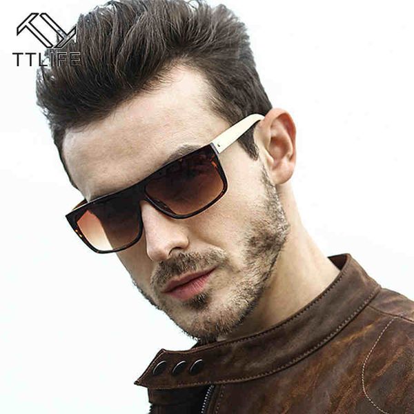 

ttlife 2020 sunglasses men's driving shades male sun glasses for men retro designer gafas de sol yjhh0357, White;black