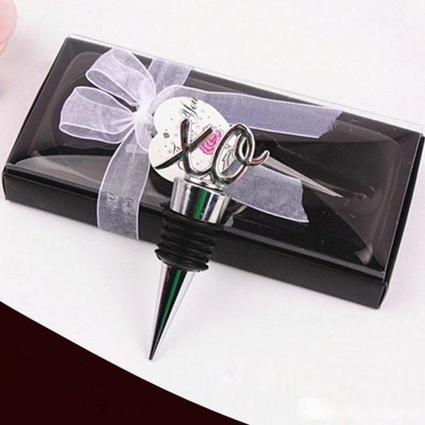 

zinc alloy xo wine ser wedding favors and giveaway gifts party return goods for guest fast shipping f20173479