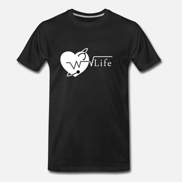 

life is hired t shirt men designing cotton round neck basic solid gift new fashion summer leisure shirt