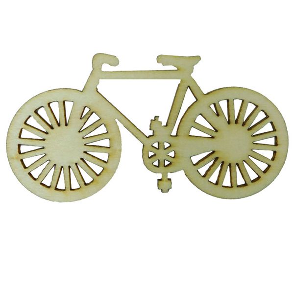 

50pcs ornaments hanging diy craft wedding party pgraphy props wooden bicycle