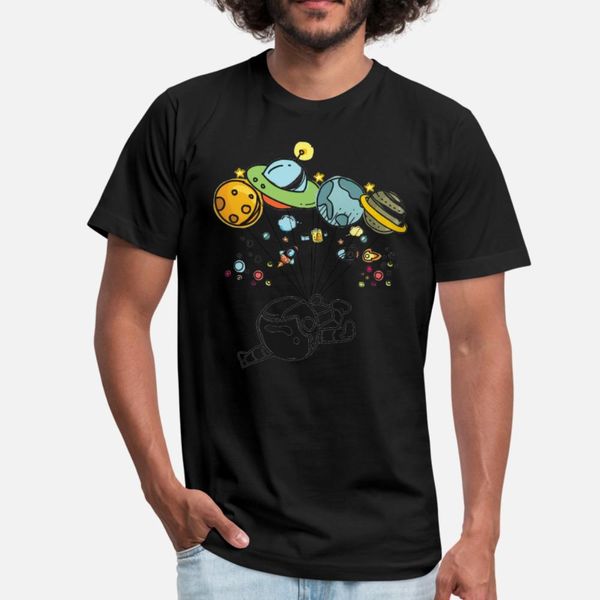 

space travel graphic tee for kids men women t shirt men designs tee shirt round collar outfit fitness building spring slim shirt