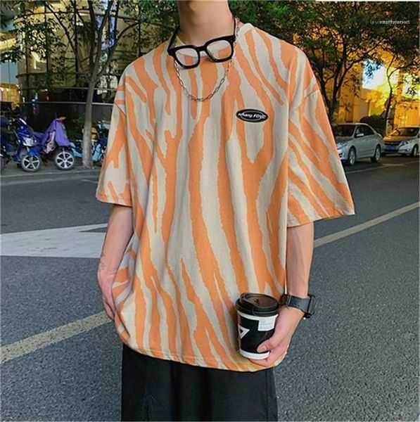 

style oversize o neck short sleeve summer fashion teenagers tees hiphop mens designer tshirt street, White;black