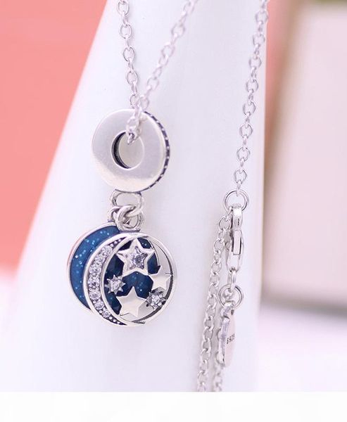 

new brand s925 silver necklace jewelry designer slidable necklace come with box set suitable for couples gift