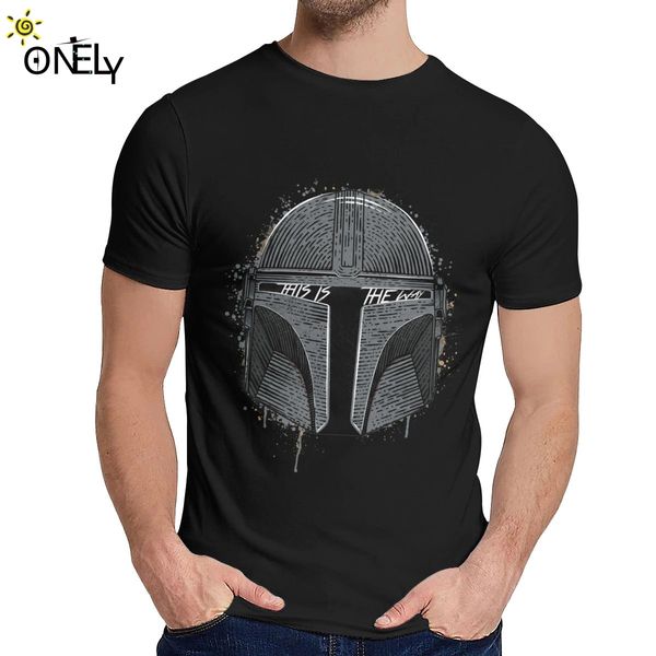 

soft this is the way t-shirt man's 2019 mandalorian boba fett new amazing classic o-neck homme tee shirt