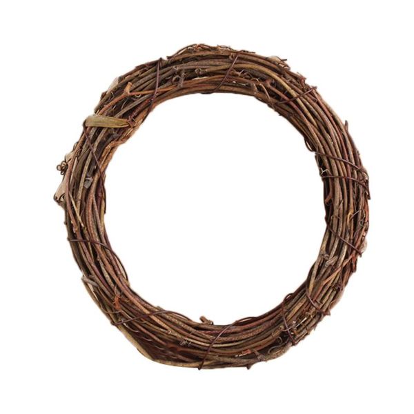 

christmas decoration dried rattan wreath retro natural garland xmas home wall decor km88