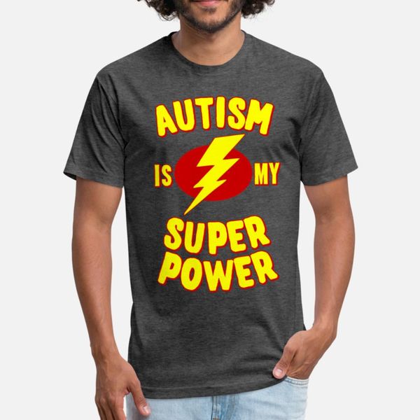 

autism is my super power t shirt men printing tee shirt plus size 3xl outfit famous funny casual summer style natural shirt