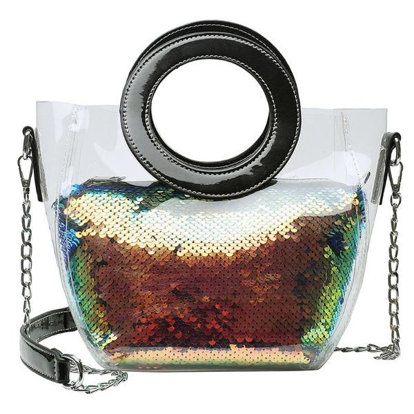 

ocardian-handbags sequin bags for women 2020 new shoulder bag fashion large capacity totes summer style designer dropship 5m17